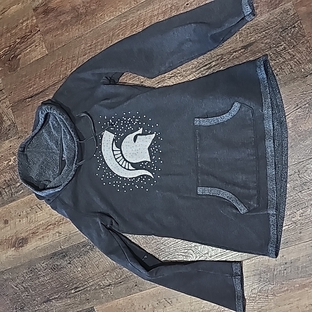 MSU Sparty Gray Sweatshirt Size S